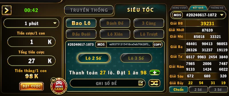 Lô đề HitClub: Về bờ nhanh chóng với tỷ lệ ăn cực cao 3 Tính năng hiển thị và thống kê kết quả