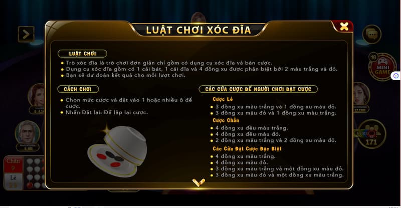 Xóc đĩa Hitclub: Bí kíp chơi bất bại cực hay 2026 3 Một số thuật ngữ khi chơi